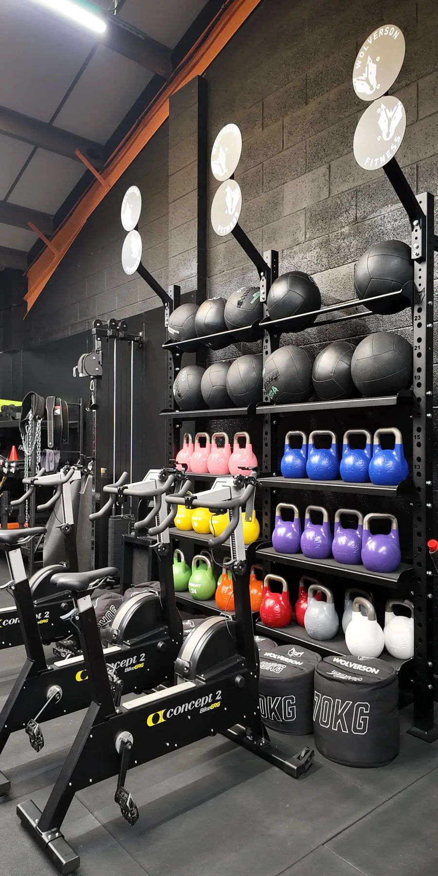 IGNYT Fitness gym interior — kettlebells and equipment, Haverhill