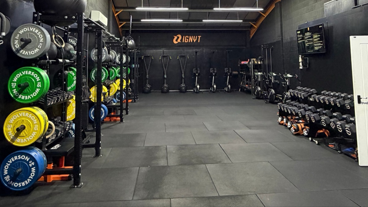IGNYT Fitness gym floor in Haverhill